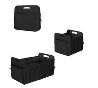 Organizador plegable de almacenamiento para maletero de coche de 72 litros con compartimentos ajustables, construcción de tela Oxford para un almacenamiento seguro y ordenado del vehículo