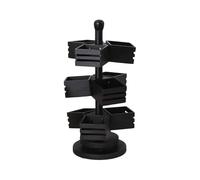 Organizador porta bolsitas de té - Cajonera con 3 estantes y 9 compartimentos para azúcar | Estación porta bolsas de té | Para casa, cocina, café, oficina, escritorio, encimera y mostrador de bar