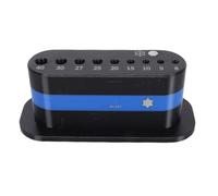 Organizador portátil con soporte para llaves en estrella para llaves WERA 967 L