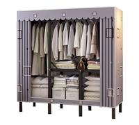 Organizador portátil de armario para sala de estar, plegable, de gran tamaño, ahorra espacio, solución de almacenamiento temporal