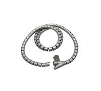 Organizador revestimiento de cable, 25mm x 2m S gris MCTV-676