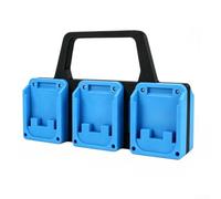 Organizador seguro para soporte de batería para Dayi para A3, estante de almacenamiento de plástico con diseño antideslizante, funda compacta para taller, garaje y para gestión de sitios de trabajo (H