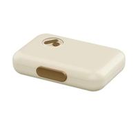 Organizador semanal de medicamentos, 18,5 x 13,8 x 4 cm, pastillero portátil para 7 días, contenedor de pastillas de viaje separado portátil con gran apertura, pastillero de viaje, organizador diario