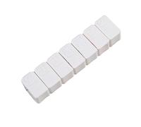 Organizador Semanal de Medicamentos, 7 Compartimentos, Conveniente Estuche para Medicamentos de 7 Días para el Hogar (Blanco)