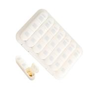 Organizador Semanal De Pastillas,Contenedor Hermético Para Medicamentos | Organizador De Medicamentos Y Contenedor De Pastillas | Para Adultos Mayores, Personas De La Tercera Edad, Mascotas, Padre, Ni