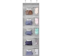 Organizador semanal de ropa para niños, multiusos, para el día de la semana, bolsa para colgar de lunes a viernes, organizador de ropa escolar para colgar sobre la puerta