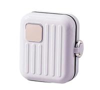 Organizador semanal higiénico para pastillas, 7 compartimentos extraíbles, caja de almacenamiento portátil resistente para viajes y uso doméstico, espacioso contenedor de pastillas para viajes