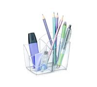 Organizador Sobremesa Cep Gama Ellypse Plastico Transparente 118X89X98 Mm