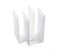 Organizador Toallas Baño para acero 5.7x11.8 Encajable Organizador(white) | encajable, 5.7x11.8 pulgadas, ahorra espacio, baÃ±o , armario organizado