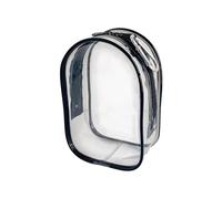 Organizador transparente para muñecas con gancho multifunción, bolsa de felpa para coleccionista, bolsa colgante para juguetes de peluche, Black, One Size