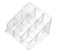 Organizador transparente para pintalabios - 9/24/36/40 Grid Clear Cosmetic Holder para brillo de labios, tubos de lápiz labial | Vitrinas de almacenamiento y organización de lápiz labial Yiida