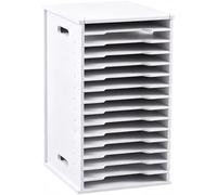 Organizador Vertical de Escritorio de 3 a 15 Ranuras, Soporte para Documentos de Papel A4, Estante para Papel de Oficina Multicapa, Varios Estilos(15-A)