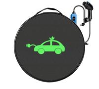 organizadora de cables EV, de transporte para cables de carga EV tipo 2 | tipo 1, modo 3, ligera, bolsas de almacenamiento, impermeables, resistentes, para almacenar cables de conexión
