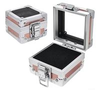 Organizadora de Metal para 25 Brocas de Uñas Organizadora de | Metal Alloy & Stainless Steel, 7.8x9x2.9cm Compact Size, Holds 25 Bits, Sl esktop Organiser For Nail Art