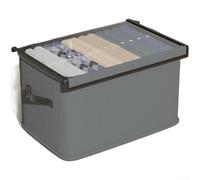 Organizadora No Tejida con Placa PP Rígida Organizadora No(E) | plegable, ahorra 90% espacio, para fácil manejo, para ideal mudanzas, 36x25x21cm compacto