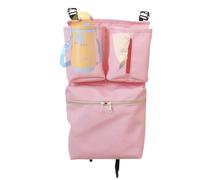 organizadora para cochecito de bebé, organizador de cochecito de tela Oxford, reutilizable con soporte para bebidas, organizador de cochecito para mujer o hombre