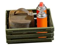 organizadora retráctil, apilable de gran capacidad, cajas de almacenamiento para armario, cestas de organización para el hogar, sala de estar, armario, garaje, sótano, camping, aperitivos