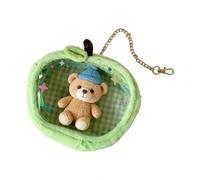 organizadora - Transparente para muñecas de Peluche con Forma de Fruta - para Guardar muñecas de Peluche para niñas, niños, guardería, cumpleaños, Navidad, Año Nuevo