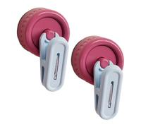 Organizadores de base de succión giratoria, clips adhesivos de agarre fuerte para estantes de ducha, baño, cocina, zonas húmedas, organizador de ventosas