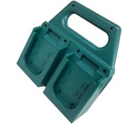 Organizadores de batería eficientes en espacio para celdas de 18 V con capacidad para 4/6 unidades, accesorio de herramientas de montaje resistente, accesorios de herramientas eléctricas resistentes