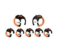 Organizadores de cables Cable Cuff Pro, ajustables, reutilizables, 7 unidades, 2 x Grande 7,5 cm, 5 x Mediano de 5,5 cm de diámetro)