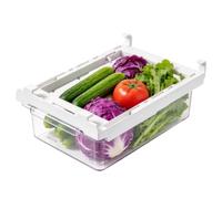 Organizadores De Contenedor grande extraíble bajo estante inferior de | Organizador cajón extraíble refrigerador Para Queso Carne Huevo Yogur Frutos Rojos Apartamento Dormitorio