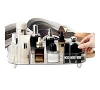Organizadores de cuidado de la piel para baño, escaparates de cosméticos - Vitrinas compactas - Estuches cosméticos estables Organizadores para el cuidado de la piel que ahorran espacio