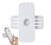 Organizadores de enchufes, soporte de pared antideslizante, soporte giratorio para enrutador, soporte de montaje multifuncional para metal, madera, cerámica