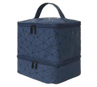 Organizadores De Esmalte De Uñas - Bolsa De Almacenamiento De Esmalte De Uñas De Doble Capa | Estuche De Almacenamiento para Bolsas De Uñas | para Lámpara De Uñas De Gel Y Herramientas De Manicura