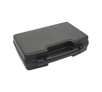 Organizadores de herramientas de polipropileno de alta resistencia, caja de diseño compacto y portátil, funda de transporte rígida para mecánicos y bricolaje para garaje