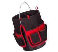 Organizadores de herramientas portátiles resistentes con forma de cubo, amplio espacio de almacenamiento para actividades al aire libre y taller, bolsas de herramientas organizadas esenciales con