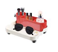 Organizadores De Maquillaje Para Tocador,Bandeja de Perfumes con Diseño con Separaciones - Almacenamiento Para El Cuidado De La Piel | Para Tocador Baño Dormitorio Encimera Cómoda Habitación De Estudi