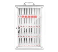 Organizadores para Teléfonos Móviles Gabinete De Almacenamiento para Teléfonos Móviles con 36 Ranuras De Bolsillo Casillero De Almacenamiento De Gráficos para Oficina Escolar