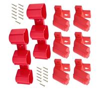 Organizadores resistentes de montaje en pared que incluye tornillos para almacenamiento de baterías de herramientas de 12 V, carrito de almacenamiento de herramientas eléctricas