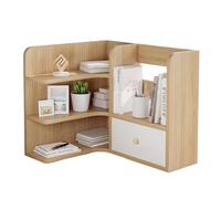Organizadores y almacenamiento de escritorio de esquina de moda, estantes independientes multifunción, estantería de madera para encimeras, para oficinas, dormitorios, cocinas y salas de estar