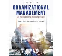 Organizational Management: An Introduction to Managing People