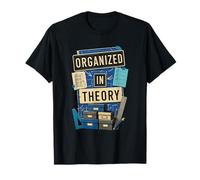 Organized In Theory Humor Oficina Camiseta