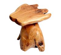 Organizedlife Taburete de madera, taburete para niños, cedro macizo, cada uno es único, multiusos, reposapiés, soporte para plantas de jardín, mesa auxiliar pequeña, mini mesa auxiliar, taburete para