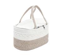 Organizer Basket - Large Capacity Portable with Storage Bag, Convenient Changing Table Organizer for Travel, Car, or Nursery Use, Perfect for Parents to Store Bottles, Wipes, Toys, and Essentials