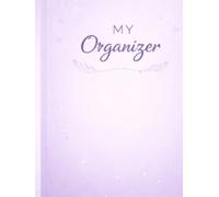 Organizer Diary: Productivity Planner with Daily Schedule, Habit Tracker & Monthly Calendar - Available in Brown, Lavender, Light Blue.