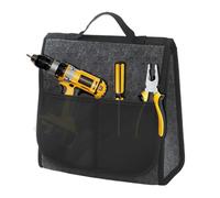 Organizer per bagagliaio 'auto - Borsa portaoggetti in tessuto di feltro, resistente supporto per cassetta degli attrezzi, organizer multiscomparto, design leggero | Organizzazione efficiente Sedi