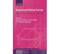 ORGANIZING POLITICAL PARTIES CEP C: Representation, Participation, and Power (Comparative Politics)