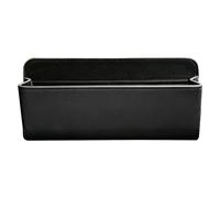 Organizzatore Auto Pieghevole In Pelle 18x9 Cm Portaoggetti Adesivo Con Supporto Telefono, Tasca Laterale Per SUV Camper Berlina Camion E Viaggi Stradali