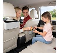 Organizzatore Sedile Auto - Scatola Portaoggetti Compatta Con Adesivo | Organizer Retro Sedile | Per SUV, Camion E Berline | Ideale Per Telefono, Chiavi, Carte E Occhiali Da Sole