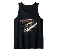 Órgano Instrumento Musical Arte Gráfico Órgan Camiseta sin Mangas