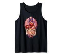 Órganos del Cuerpo Humano Biólogo Camiseta sin Mangas