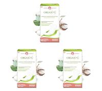 Organyc Almohadillas de maternidad (Paquete de 3)