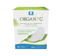 Organyc - Compresas Día con Alas en bolsa individual Organyc, 10 ud