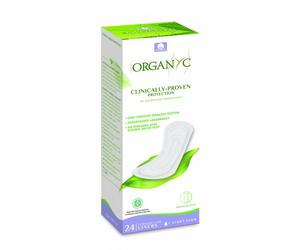 Organyc Plantillas Light Plus (24 unidades) - 100% algodón biológico, 1 gota