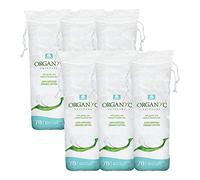 Organyc - Rondas de algodón orgánico 100% certificado - Algodón biodegradable, libre de químicos, para pieles sensibles (420 unidades) - Cosmética diaria. Belleza y cuidado personal